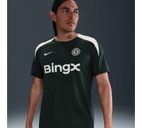 Chelsea F.C. Strike Men's Nike Dri-FIT Football Short-Sleeve Top - Green - Polyester