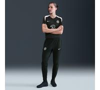 Chelsea F.C. Strike Women's Nike Dri-FIT Football Knit Pants - Green - Polyester/Elastane XS (UK 4-6)