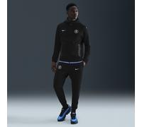 Chelsea F.C. Tech Men's Nike Total 90 Football Fleece Joggers - Black - Cotton/Polyester L