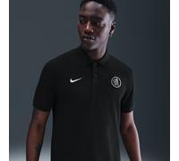 Chelsea F.C. The Nike Polo Third Men's Nike Dri-FIT Football Polo - Black - Cotton/Polyester S