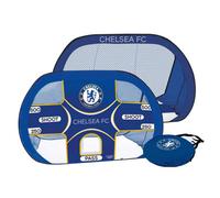 Chelsea Fc 2 In 1 Pop Up Target Net Blue/white/yellow (One Size)