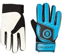 Chelsea FC Boy Goalie Fluo Goalkeeper Gloves - Yellow, One Size