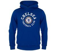 Chelsea FC Boy's Kids Hoodie in Royal | Size: 10-11 Years Chelsea FC Royal 10-11 Years