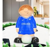 Chelsea FC Cake Topper - Personalised Keepsake Set Birthday Cake Decorations. Custom Chelsea Fan Football Anniversary Celebration Kids Cake Decor Unique