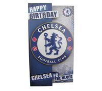 Chelsea FC CH139 "Die-Cut" Crest Birthday Card