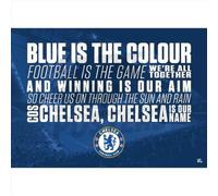 Chelsea FC Chant Poster Unframed A2