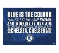 Chelsea FC Chant Poster Unframed A3