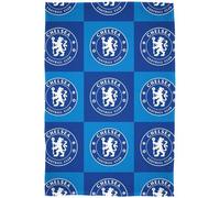 Chelsea Fc Check Fleece Blanket