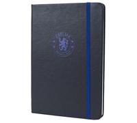 Chelsea Fc Clic Crest Notebook Black/royal Blue (One Size)
