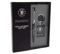 Chelsea Fc Collectors Gift Pack Pen & Keyring Set
