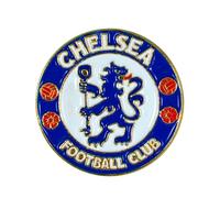 Chelsea FC Crest Badge - Enamelled Metal, Pin/Stud Fastening, Officially Licensed