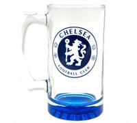 Chelsea FC Crest Glass TankardOne Size Blue TA5026