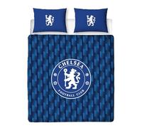 Chelsea FC Geometric Double Duvet Set in Blue Chelsea FC Blue Double