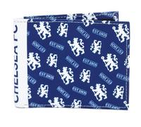 Chelsea FC Icon Wallet (11cm x 9cm) (Blue/White)