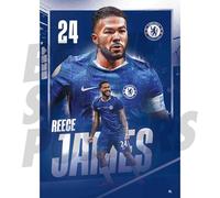 Chelsea FC James 25/26 Action Poster Unframed A2