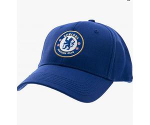 Chelsea FC Junior Baseball Cap Blue With Patch Crest Gift