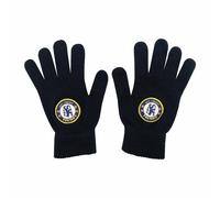 Chelsea FC Knitted Gloves in Black Chelsea FC Black One Size