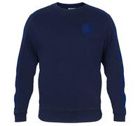 Chelsea Men’s Sweatshirt Taped Official Football Gift Navy Small