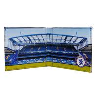 Chelsea FC Men's Embossed Crest Wallet in Black Chelsea FC Black One Size