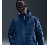 Chelsea FC Men's Nike Football Synthetic Fill Hooded Jacket - Blue - Polyester M