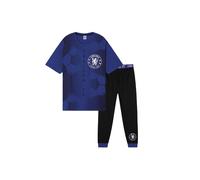 Chelsea FC Men's Pyjama Set - Bottoms & T-Shirt | Size: 3XL Chelsea FC Multicolor 3XL