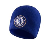 Chelsea FC Official Football Knitted Beanie Hat, Royal Blue