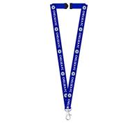 Chelsea FC Official Football Lanyard (One Size) (Blue)