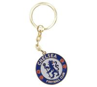 Chelsea Fc Official Metal Football Crest Keyring Blue/white (One Size)