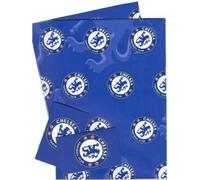 Chelsea FC Official Product 2 Sheets Wrapping Paper plus 2 Gift Tags GIFT WRAP