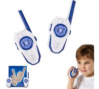 Chelsea FC Officially Licensed Walkie Talkie 2-Pack Set - Easy-to-Use Durable Ideal Kids Outdoor Toy Gift for Young Blues Fans