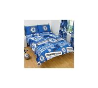 Chelsea FC Patch Double Duvet Cover Set Blue