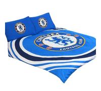 Chelsea FC Pulse Reversible Double Duvet Quilt Cover and 2 x Pillowcases Set