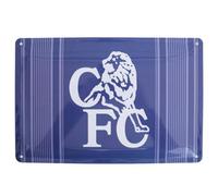 Chelsea Fc Retro Dayz Metal Sign Blue/white (One Size)