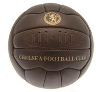 Chelsea Fc Retro Leather Football Brown/gold (5)