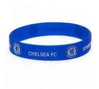 Chelsea Fc Silicone Wristband Blue (One Size)