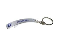 Chelsea FC Sl ottle Opener Keyring in Silver Chelsea FC Silver