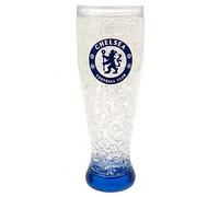 Chelsea FC Slim Freezer Tankard (One Size) (Clear/Royal Blue)