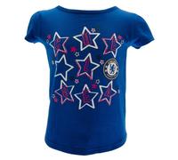 Chelsea FC Stars T-Shirt in Blue | Size: 3-6 m Chelsea FC Blue 3-6 m