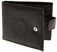 Chelsea Rfid Embossed Leather Wallet - Black Safe Gift Official Licensed Boxed - chelsea black leather wallet rfid safe embossed gift official