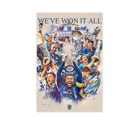 Chelsea FC “We've Won It All” UEFA Europa Conference League Champions 2024-25 The Blues Canvas Poster Wall Art Decor Print Picture Paintings for Living Room Bedroom Decoration 20x30inch(50x75cm)