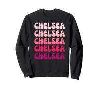 Chelsea First Name Minimalist Design Sweatshirt