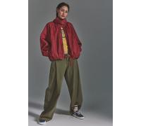 Chelsea Funnel-Neck Oversized Jacket at Free People in Richest Red, Size: XL - female