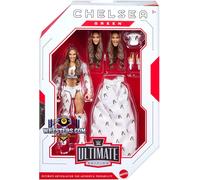 Mattel WWE Ultimate Edition Chelsea Green Action Figure & Accessories Set | Chelsea Green 6-inch Collectible with Swappable Heads & Hands, 30 Articulation Points , For Kids & Collectors, JHV99