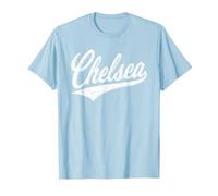 CHELSEA LONDON ENGLAND VARSITY SCRIPT CLASSIC SPORT JERSEY T-Shirt