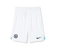 Nike Chelsea Away Shorts 2022 2023 Juniors S White/Navy