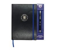Chelsea Notebook & Pen A5 Executive Premium OFFICIAL Football Gift