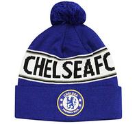 Chelsea Official Adults FC (Premier League) Bobble Ski Hat (100% Acrylic)