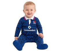 Chelsea Official Baby Sleepsuit Retro 1992 Home Kit 100% Cotton