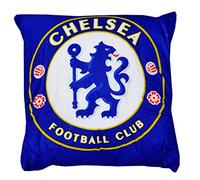 Chelsea Official FC Crest Cushion for the Home or Car (40cm x 40cm)