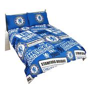 Chelsea Official Patch Double Duvet Cover Set Blue